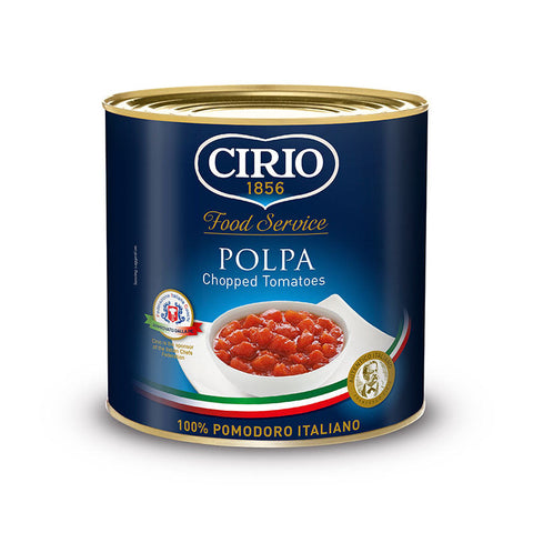 Cirio Polpa Chopped Tomato 2.55kg