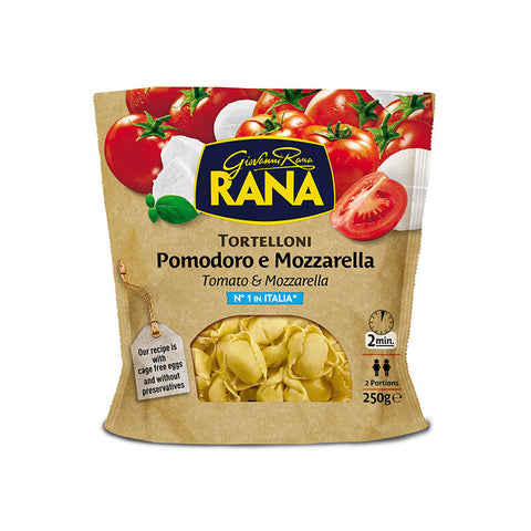 Giovanni Rana Ravioli Tomato And Mozzarella Fresh Filled Pasta
250g