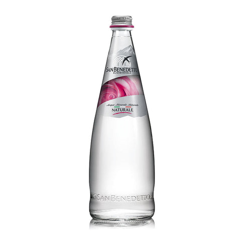 San Benedetto Natural Mineral Water 750ml - Glass