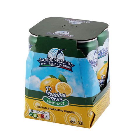 San Benedetto Sparkling Limone Lemon Juice 4 x 330ml