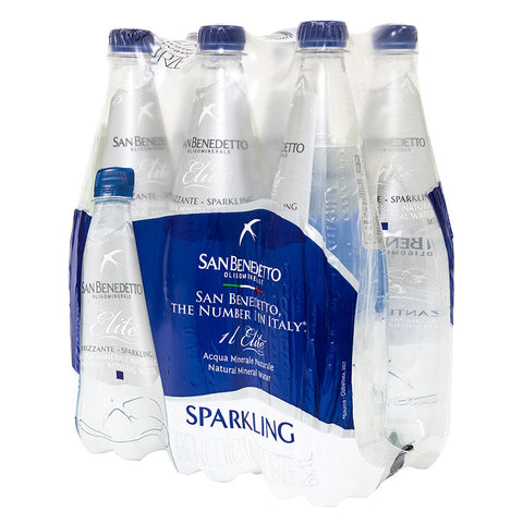 San Benedetto Sparkling Mineral Water 6 x 1Litre (Carton)